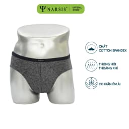 Thumbnail Quần Sịp Nam Narsis C230019, Quần Tam Giác, Chất Co Giãn 4 Chiều, Mềm Mại, Thông Hơi, Thoáng Khí 3