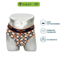 Thumbnail Quần Sịp Nam Narsis C230019, Quần Tam Giác, Chất Co Giãn 4 Chiều, Mềm Mại, Thông Hơi, Thoáng Khí 4