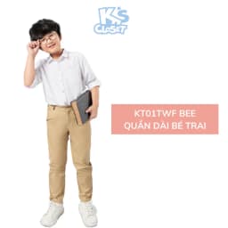 Thumbnail Quần Sooc và Quần Dài Đồng Phục Cho Bé Trai Từ 19 - 52kg (6-14 tuổi) KT01THF/ KT05FOS 4
