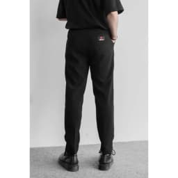 Thumbnail Quần suông basic unisex Zune.zx đen trơn, Kuro pant 4