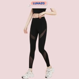 Thumbnail Quần Tập Gym Nữ Dài LUHAZO mẫu mới 2022 Gen Bụng Nâng Mông Co Giãn Thấm Hút Mồ Hôi Ôm Body T3 MTCKW Pickleball 1