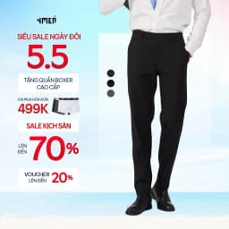 Thumbnail Quần tây âu nam co giãn 4MEN QT058 form slimfit Hàn Quốc ống ôm đẹp, vải cao cấp không nhăn, 3 màu đen, xám, xanh đen 1