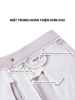 Thumbnail Quần tây âu nam ống rộng JBAGY đai điều chỉnh vòng bụng tinh tế JD0106 2