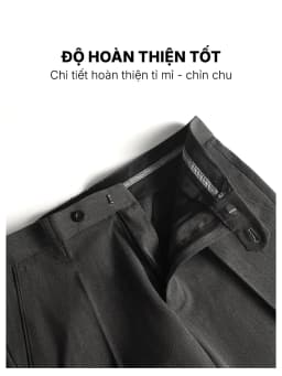 Thumbnail Quần Tây Âu Nam Slimfit Dáng Ôm Cao Cấp Vải 79 dầy dặn co giãn Thương hiệu JBAGY JA04 3