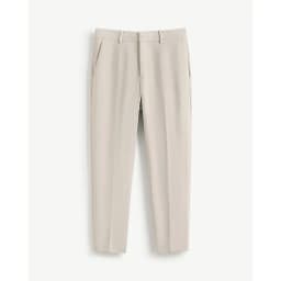 Thumbnail Quần Tây Nam Dài Trơn Form Slim Cropped - Routine 10S25PFO004 3