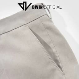 Thumbnail Quần tây nam DWIN dáng baggy vải âu cao cấp không xù co dãn hàn quốc xuông ống rộng 4