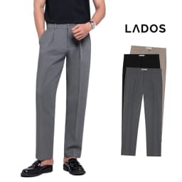 Thumbnail Quần tây nam LADOS-4158 chất xược Mỹ cao cấp dòng Premium form suông basic lịch lãm dễ phối đồ 1