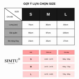 Thumbnail Quần tây nam ống suông màu đen phối dây kéo & nút kim loại SIMTU, chất liệu Karolan cao cấp, dày dặn & co giãn | QT010 1