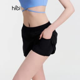 Thumbnail Quần Thể Thao 2 Lớp Cho Nữ Hibi Sports QS206 - Có Túi Trong 3