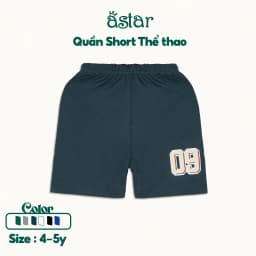 Thumbnail Quần thể thao Astar chất liệu polo cool mát mẻ thoáng khí size 4-5Y (18-25kg) 1