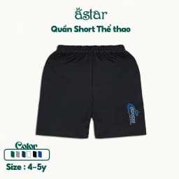 Thumbnail Quần thể thao Astar chất liệu polo cool mát mẻ thoáng khí size 4-5Y (18-25kg) 3