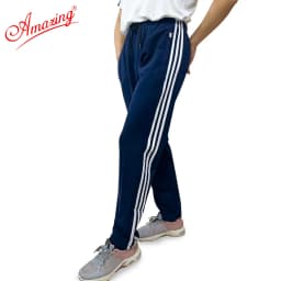 Thumbnail Quần thun thể dục 3 sọc Amazing cho bé gái và bé trai, vải co giãn 4 chiều,dày, nặng tay, form body 1