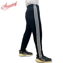 Thumbnail Quần thun thể dục 3 sọc Amazing cho bé gái và bé trai, vải co giãn 4 chiều,dày, nặng tay, form body 3