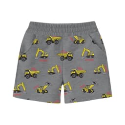 Thumbnail Quần đùi cho bé trai SKIDS quần thun ngắn cho trẻ em mùa hè cotton họa tiết khủng long oto 4