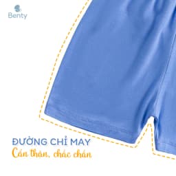 Thumbnail Quần đùi cho trẻ em Benty vải cotton mềm mịn, thoáng mát 3