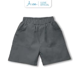 Thumbnail Quần đùi cộc kaki bé trai, quần short ngắn ILOVE chất liệu kaki mềm cho bé từ 10-32kg 3