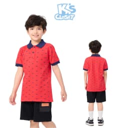 Thumbnail Quần Đùi K'S CLOSET Chất Liệu Vải Cotton Có 1 Túi Hộp Cho Bé Trai (2-14 tuổi) từ 10kg-55kg KT027FIS, E010FIS 4