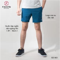 Thumbnail Quần đùi nam chạy bộ Fasvin R21451.HN vải Dù Gió co giãn nhẹ mát 4