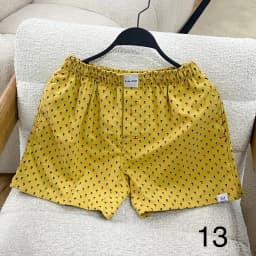 Thumbnail Quần đùi nam cotton BAMI HOME mặc ngủ nhà có túi mềm mại thoáng mát QC01 - 5 1
