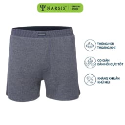 Thumbnail Quần Đùi Nam Narsis, Big Size, Chất đa dạng, Mềm Mại, Thoáng Khí, Hàng Thiết Kế Chính Hãng 2