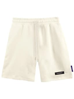 Thumbnail Quần đùi nam nữ nỉ cao cấp cotton form rộng mềm mịn unisex ống rộng cạp cao bigsize CLOUDZY QS TRƠN 3