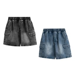 Thumbnail Quần Đùi Nam Nữ SAIGONESE Short Cargo Denim Túi Hộp Unisex 2 Màu 1