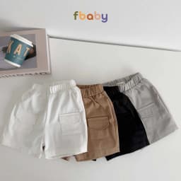 Thumbnail Quần Đùi Short Bé Trai Fbaby Chất Liệu Kaki Co Giãn Thiết Kế Túi Hộp Thoáng Mát Phong Cách Thể Thao Đi Chơi, Đi Học 2