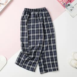 Thumbnail Quần vải dài mát, mềm mịn Bé gái LITIBABY kẻ caro size 6 đến 16 tuổi 2