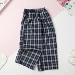 Thumbnail Quần vải dài mát, mềm mịn Bé gái LITIBABY kẻ caro size 6 đến 16 tuổi 3