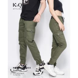 Thumbnail QuầnTúi Hộp Kaki KQSTYLING Rêu Tối co giãn cao cấp premium 3