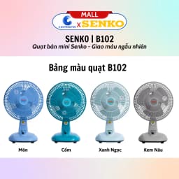 Thumbnail Quạt bàn mini SENKO B102 - màu ngẫu nhiên 2