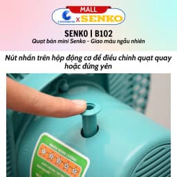 Thumbnail Quạt bàn mini SENKO B102 - màu ngẫu nhiên 4