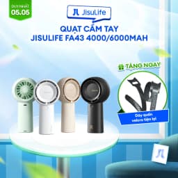 Thumbnail Quạt Cầm Tay Mini JISULIFE FA43 Siêu Mát - Sạc Nhanh - Pin 4000/6000mAh Sử Dụng Lên Đến 12H - Bảo Hành 12 Tháng 1