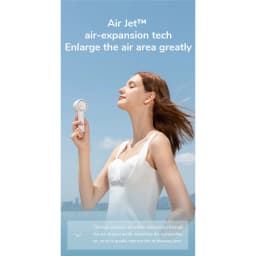 Thumbnail Quạt Cầm Tay Mini JISULIFE FA42 Nhỏ Gọn - Tiện Lợi Pin 2000/4500mAh | Sử Dụng Lên Đến 6-12H Bảo Hành 12 Tháng Chính Hãng 2