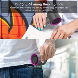 Thumbnail Quạt Cầm Tay Mini Làm Mát Nhanh HOKU 100 Mức Gió Hiển Thị Kỹ Thuật Số Pin 4000mAh Sử Dụng Lên Đến 12H QCT07 4