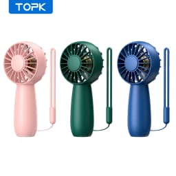 Thumbnail Quạt cầm tay mini TOPK K20 cổng sạc Usb bỏ túi tiện dụng với 3 tốc độ có thể điều chỉnh 1
