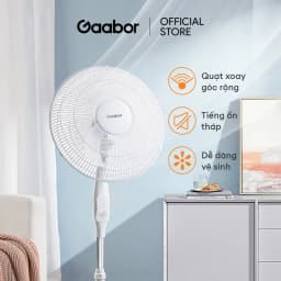 Thumbnail Quạt cây đứng Gaabor FM430M-WH05A xoay tự động tuần hoàn có 3 chế độ gió tùy chỉnh - Hàng chính hãng 4