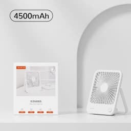 Thumbnail Quạt Để Bàn Tích Điện JISULIFE FA26A ABS Xoay 120 Độ - Pin 2000mAh Sử Dụng Lên Đến 6H Chính Hãng - Bảo Hành 12 Tháng 4
