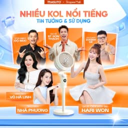 Thumbnail Quạt Điện Cây Masuto AI Điều Khiển Bằng Giọng Nói Quạt Mát Ion Âm Bổ Sung Oxy Điều Hòa Không Khí Remote Từ Xa BH 12tháng 2