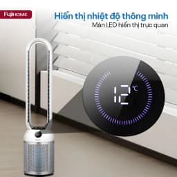 Thumbnail Quạt không cánh FUJIHOME BF307DC tích hợp lọc không khí bằng ion, màng lọc Ion bạc - Bảo hành 24 tháng 3