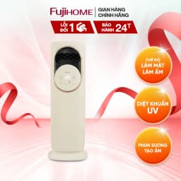 Thumbnail Quạt Làm Mát, Sưởi Ấm và Tạo ẩm 4 mùa Fujihome AC01 Màn hình điều khiển LED cảm ứng - BH 24 tháng 2