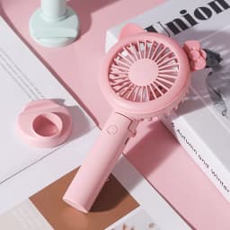 Thumbnail Quạt mini tích điện 3 cấp độ gió cực mát, thiết kế nhỏ gọn_GIFT 2