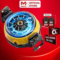 Thumbnail Quạt tản nhiệt điện thoại sò lạnh MEMO DLA6 livestream làm mát siêu mạnh có led gaming cho game thủ chơi liên quân pubg 1
