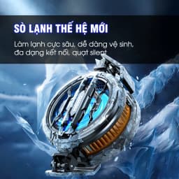 Thumbnail Quạt tản nhiệt điện thoại sò lạnh MEMO CX07 CXA3 nam châm từ tính led gaming cho streamer làm mát nhanh chiến game 3