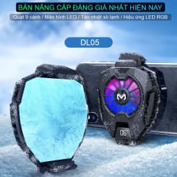 Thumbnail Quạt tản nhiệt điện thoại sò lạnh Memo DL05 / DL06 / DL07 / FL01/ FL05 / FL06 / FL07 chơi game mobile PUBG FF Liên Quân 3