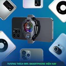 Thumbnail Quạt tản nhiệt điện thoại sò lạnh Memo DL05 / DL06 / DL07 / FL01/ FL05 / FL06 / FL07 chơi game mobile PUBG FF Liên Quân 4