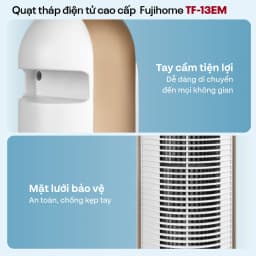 Thumbnail Quạt tháp điều hòa nhập khẩu FUJIHOME TF-13EM, thiết kế hiện đại, sang trọng, 3 chế độ gió 2
