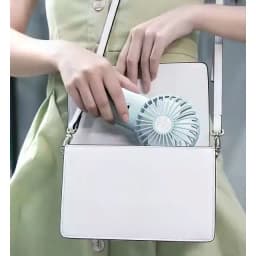 Thumbnail Quạt tích điện cầm tay mini Yoobao F3PL 8000/10000mAh | 3W | 3 cấp độ gió tùy chỉnh | Màn hình LED | Bảo hành 12 tháng 2