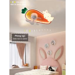 Thumbnail Quạt trần cho bé | Quạt trần phòng ngủ trẻ em | Quạt trần nhỏ nhẹ | Quạt trần mini Lê Gia 2