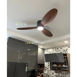 Thumbnail Quạt Trần Cổ Ngắn 18cm LGFAN728 | Quạt trần ốp sát trần | Quạt trần cho chung cư trần thấp 2025 2